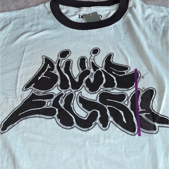 Billie Eilish Short Sleeve Teal Shirt - Picture 7 of 8